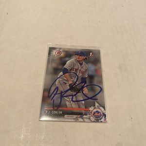 2017 First Bowman Prospect P.J. Conlon